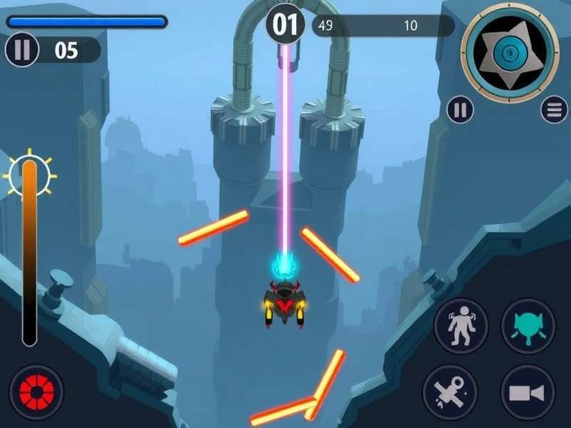 Sector Sprint Gameplay Screenshot